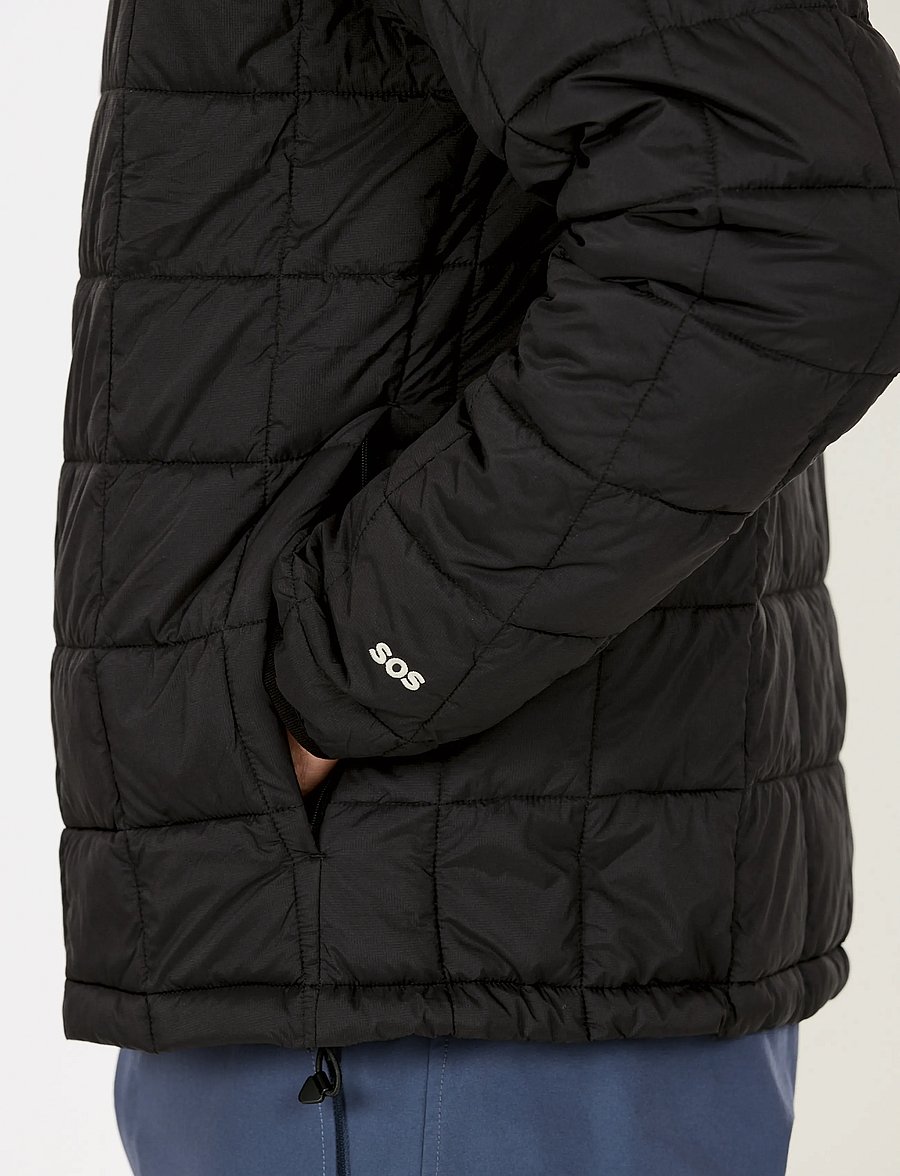 SOS - Haumea M Insulated Packable Hoody J - black - 3