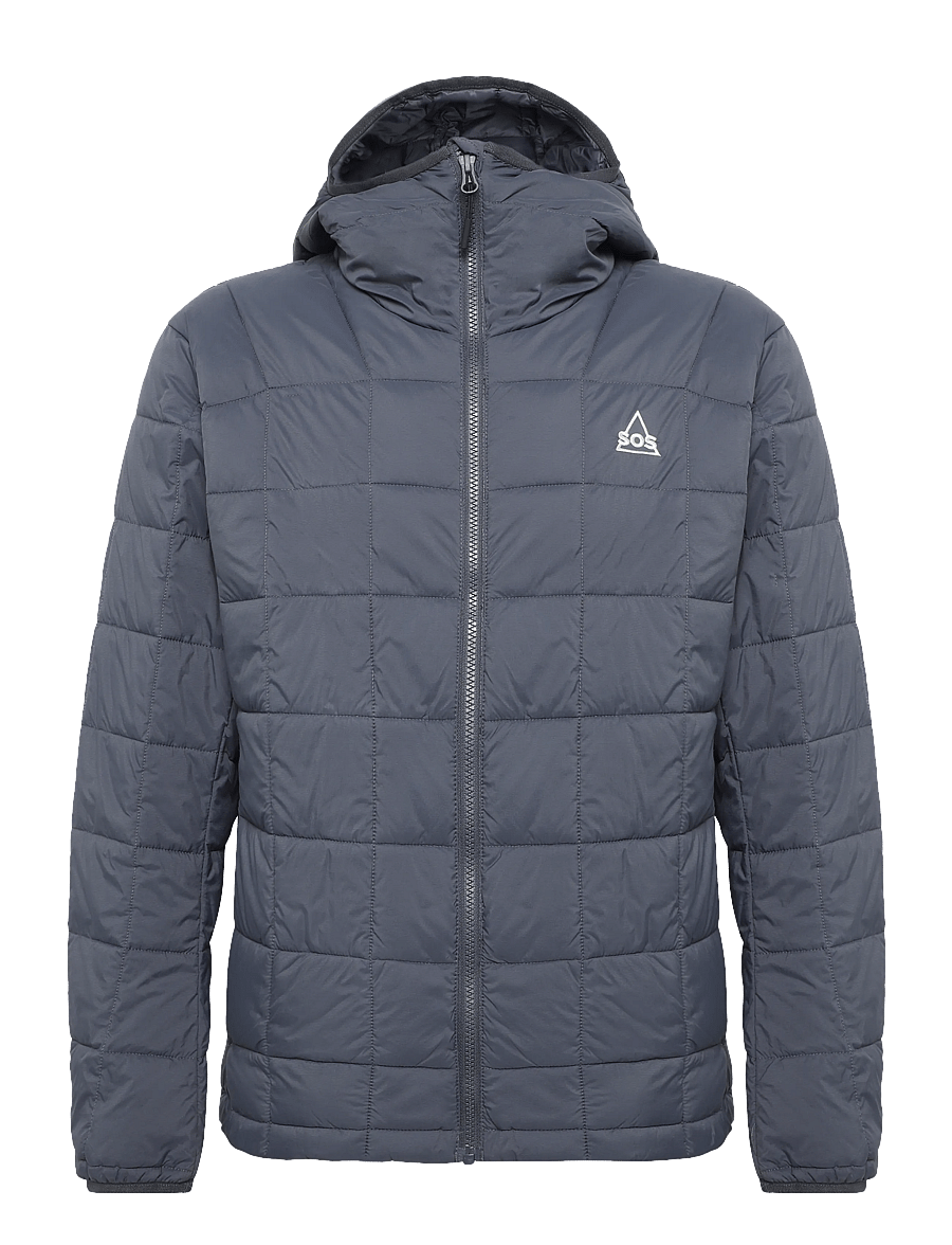 SOS - Haumea M Insulated Packable Hoody J - dunjakker - india ink - 0