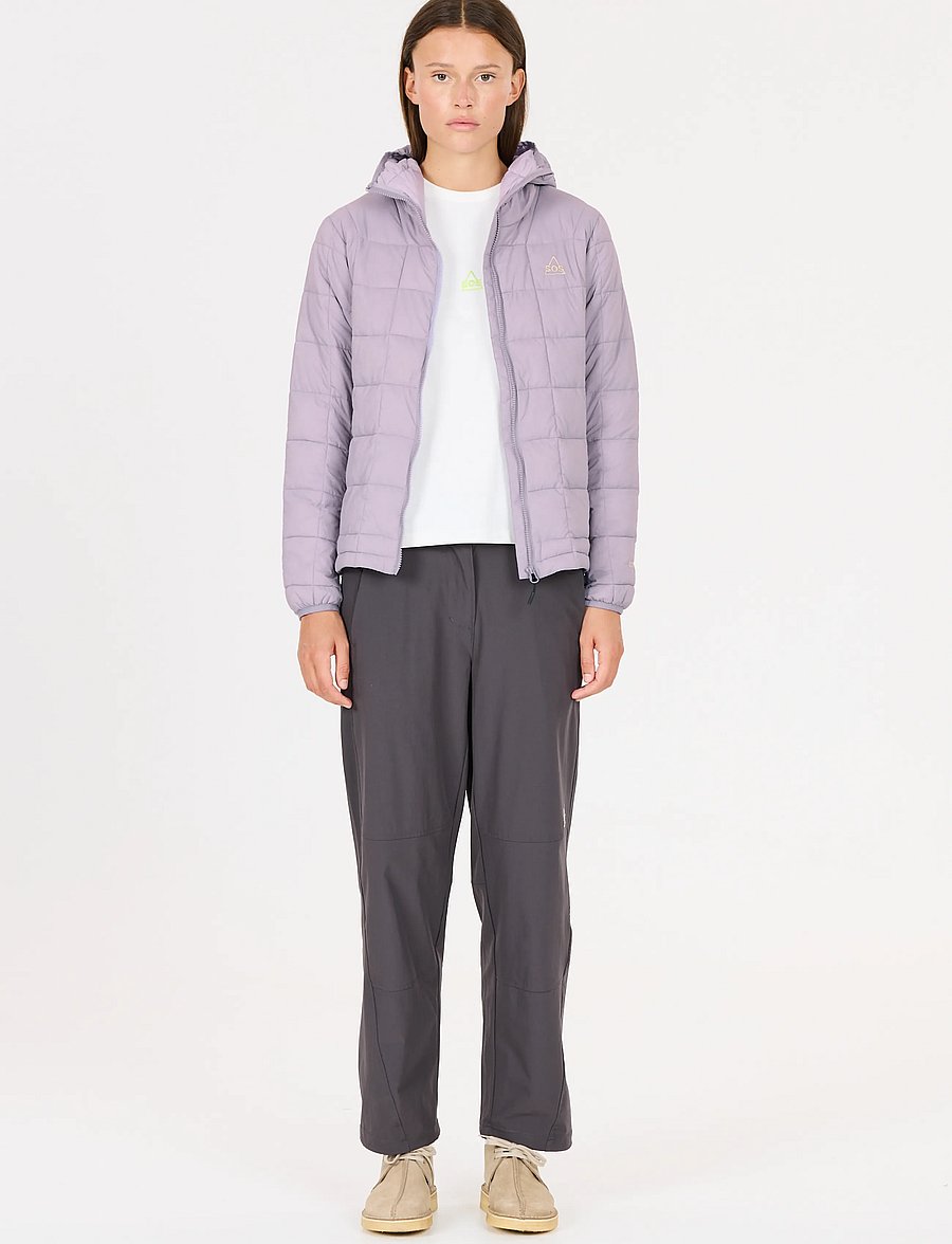 SOS - Haumea W Insulated Packable Hoody J - vinterjackor - wisteria - 5