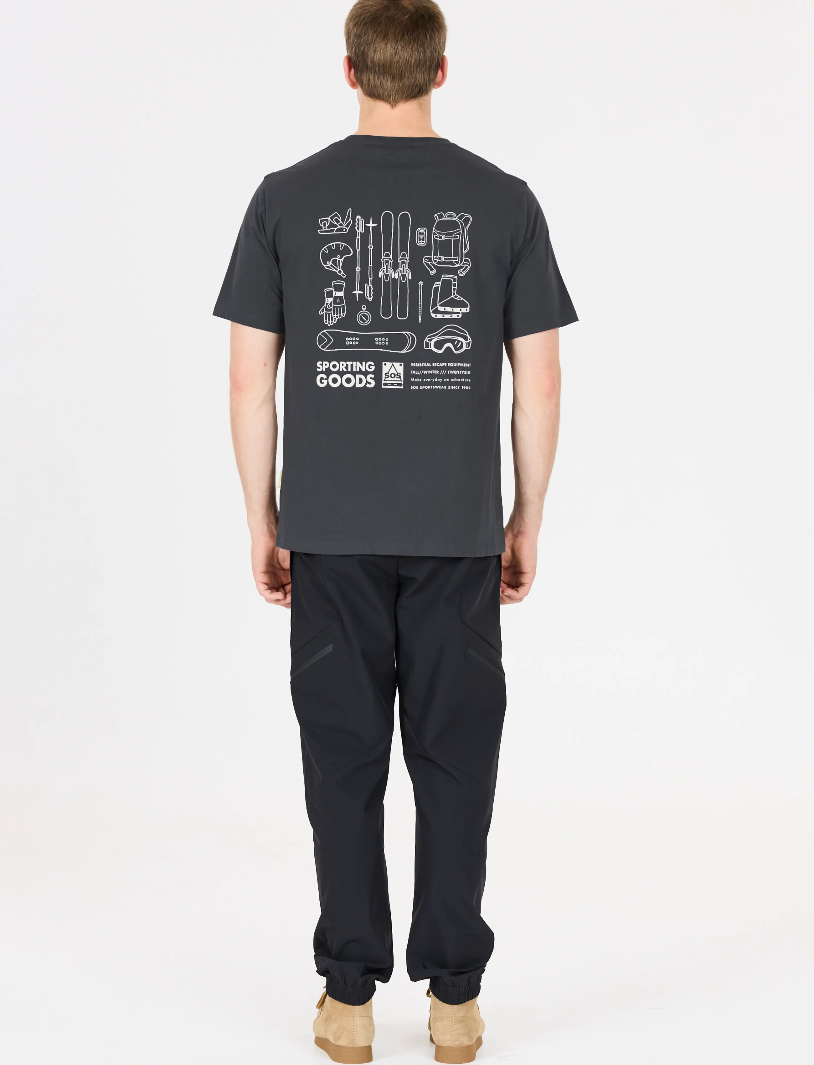 SOS Sosrype M Ss Tee t-shirts - bas herr – bild 5
