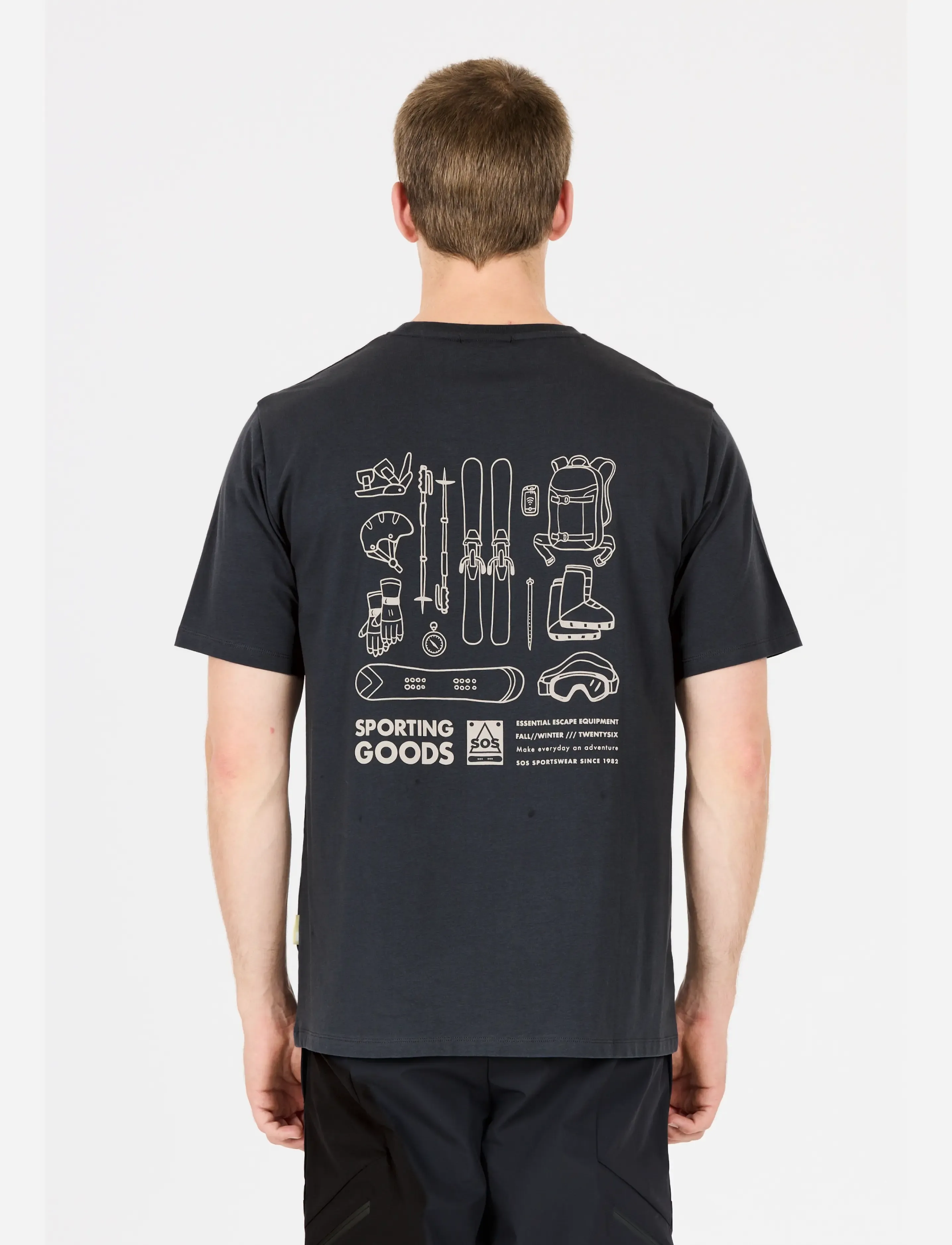 SOS Sosrype M Ss Tee t-shirts - bas herr – bild 7