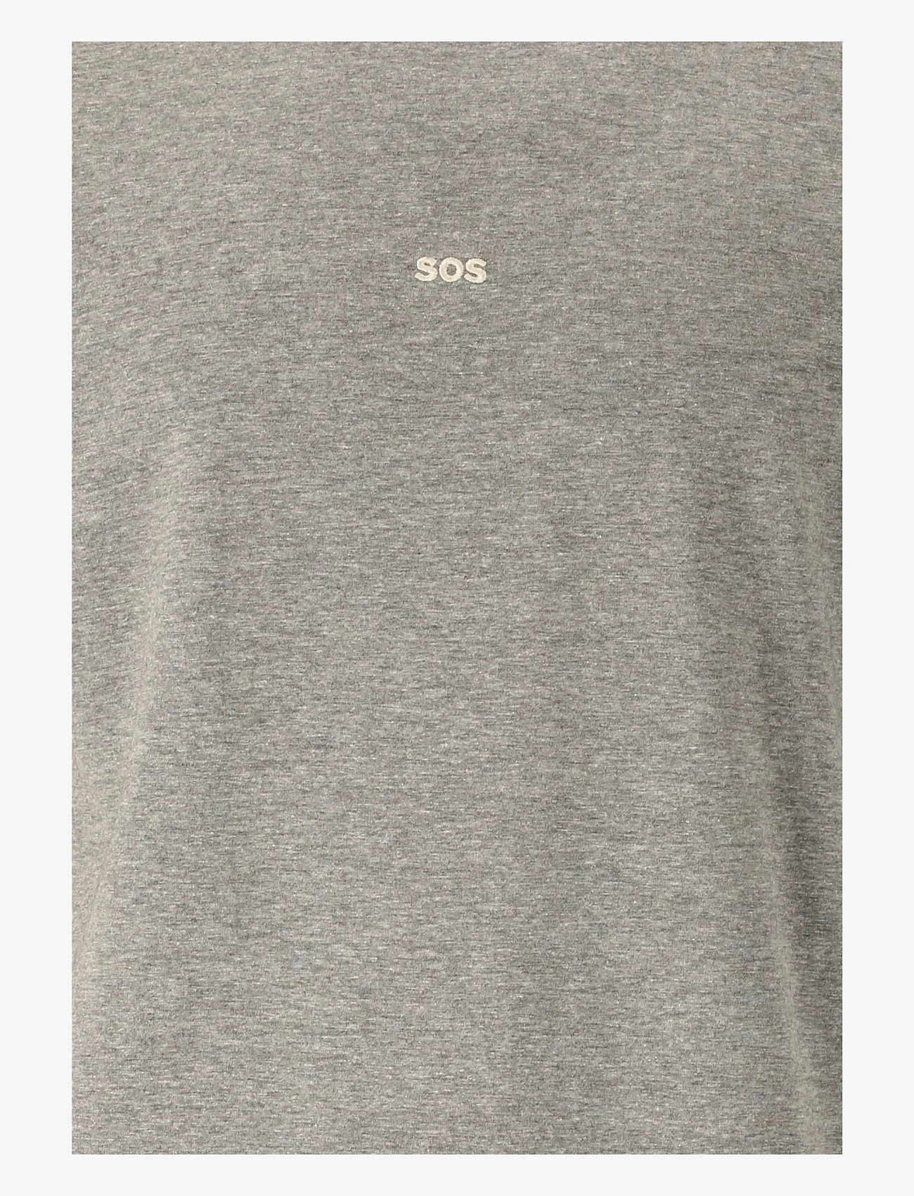 SOS - SOSRype M SS Tee - t-shirts - mid grey melange - 2
