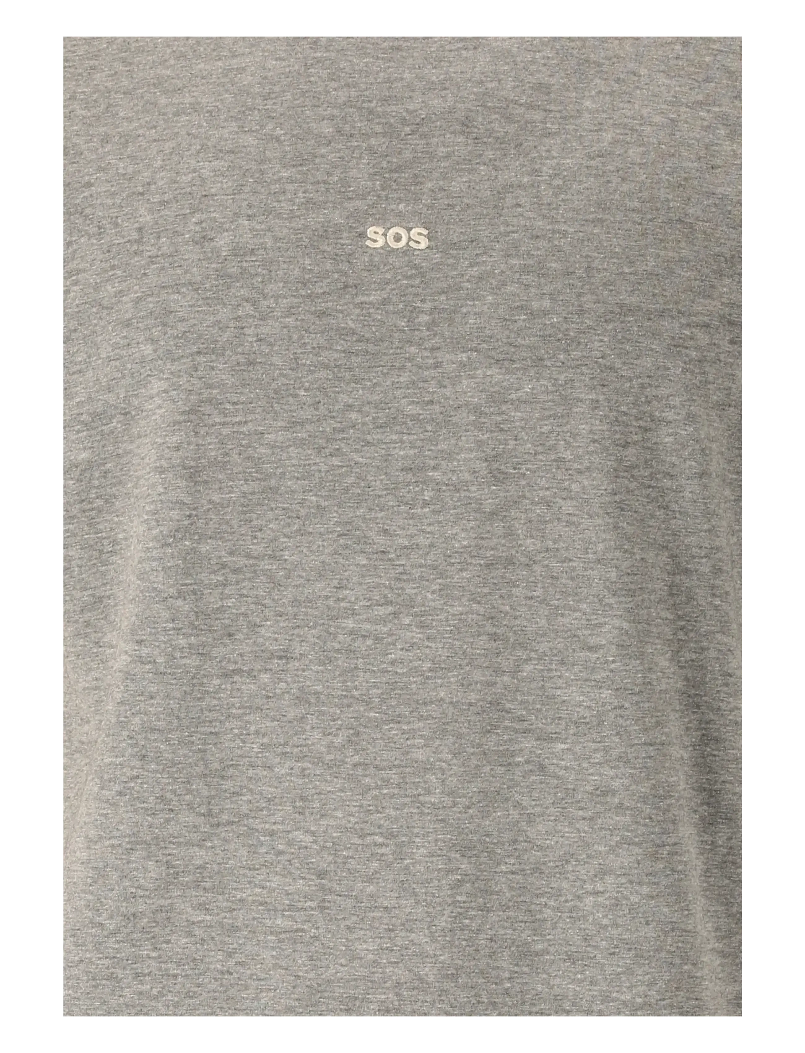 SOS - Sera M SS T-Shirt - t-shirts - mid grey melange - 2