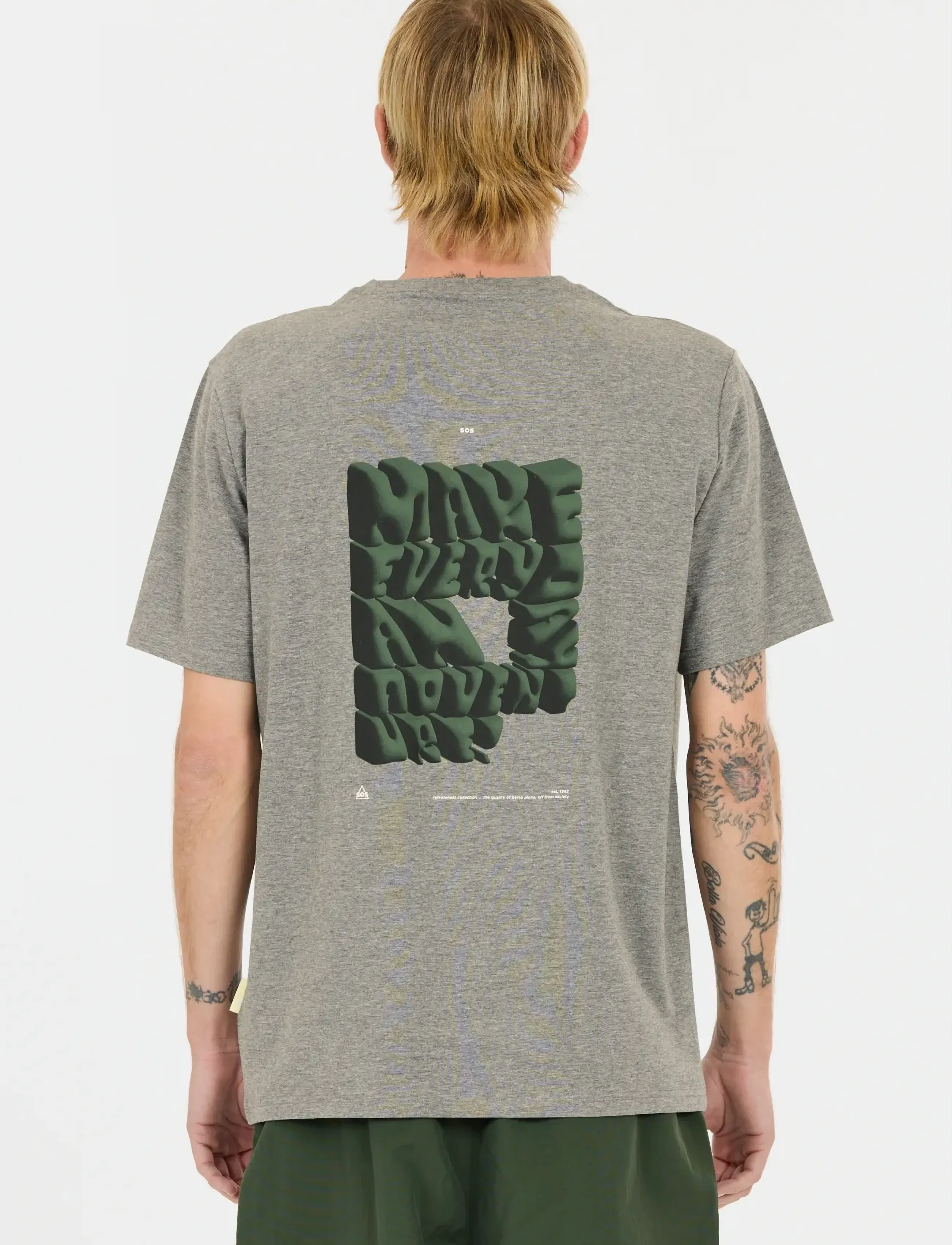 SOS Sosrype M Ss Tee t-shirts - bas herr – bild 7