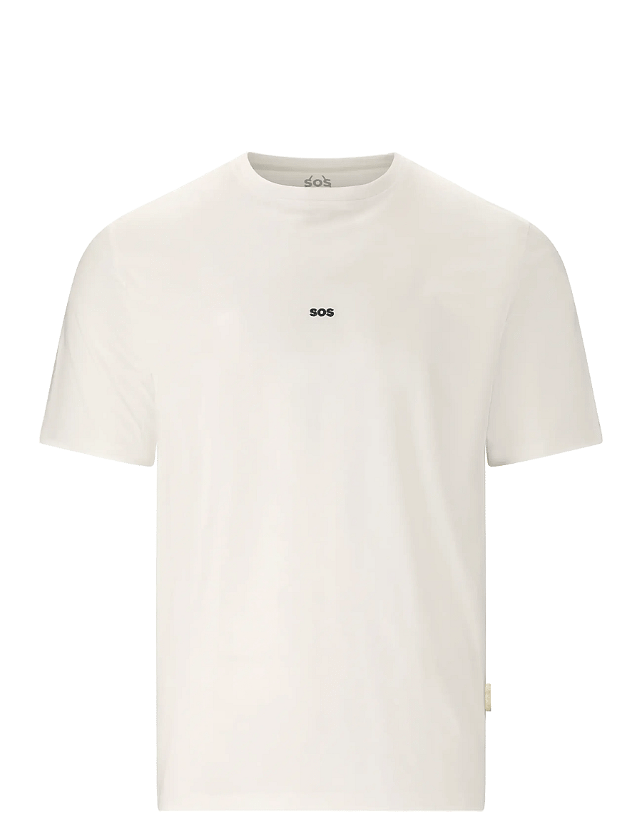 SOS - Sera M SS T-Shirt - oberteile & t-shirts - white - 0