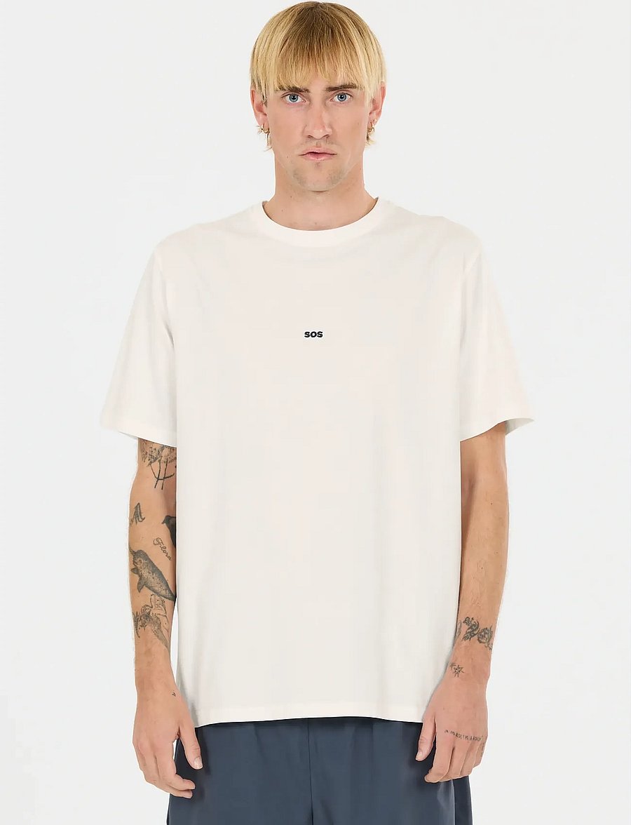 SOS - Sera M SS T-Shirt - oberteile & t-shirts - white - 4