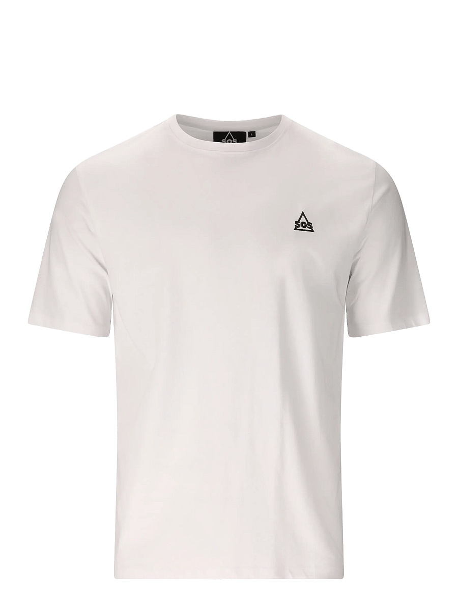 SOS - Sera M SS T-Shirt - t-shirts - white - 1