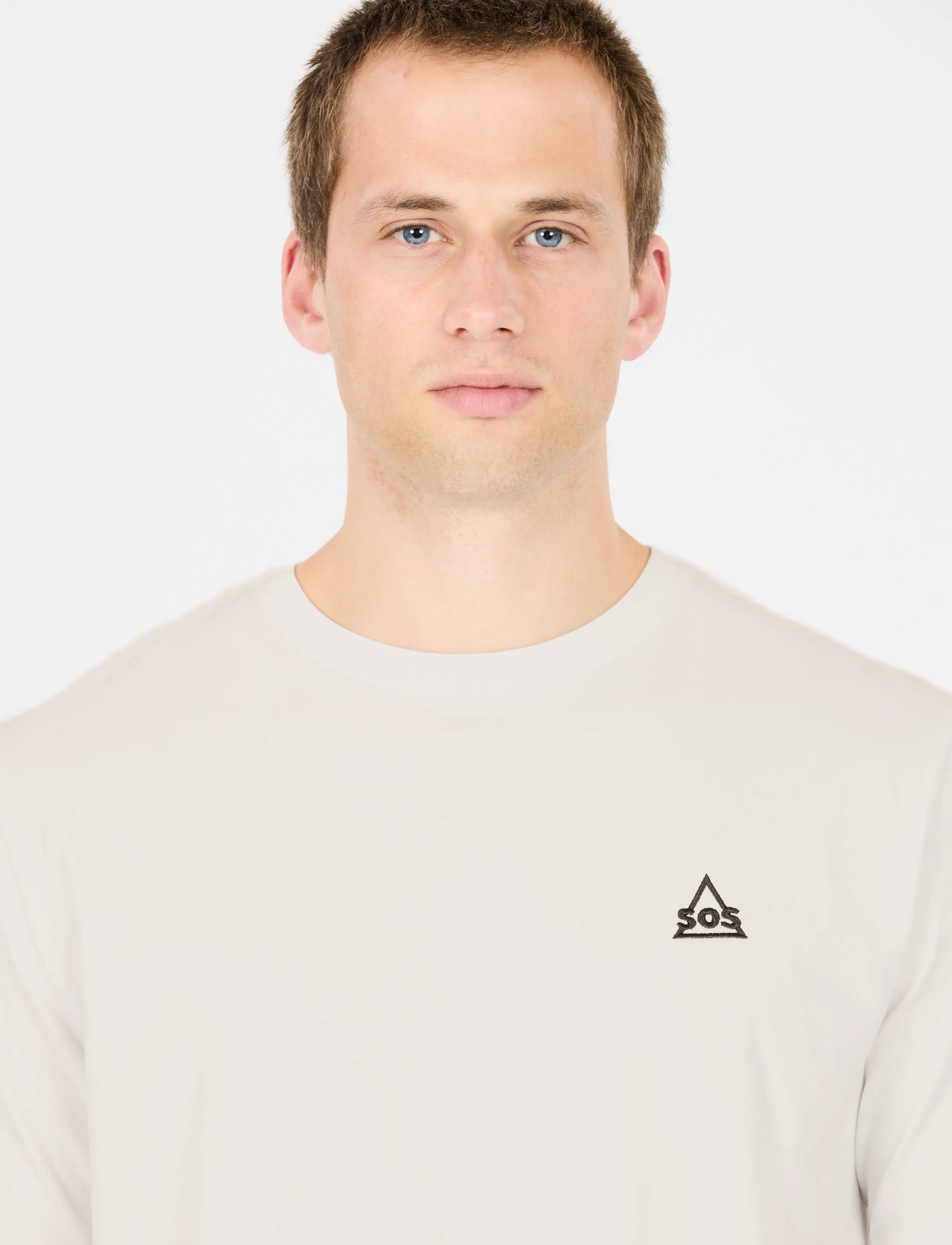 SOS Sera M SS T-Shirt - T-shirts - WHITE / white
