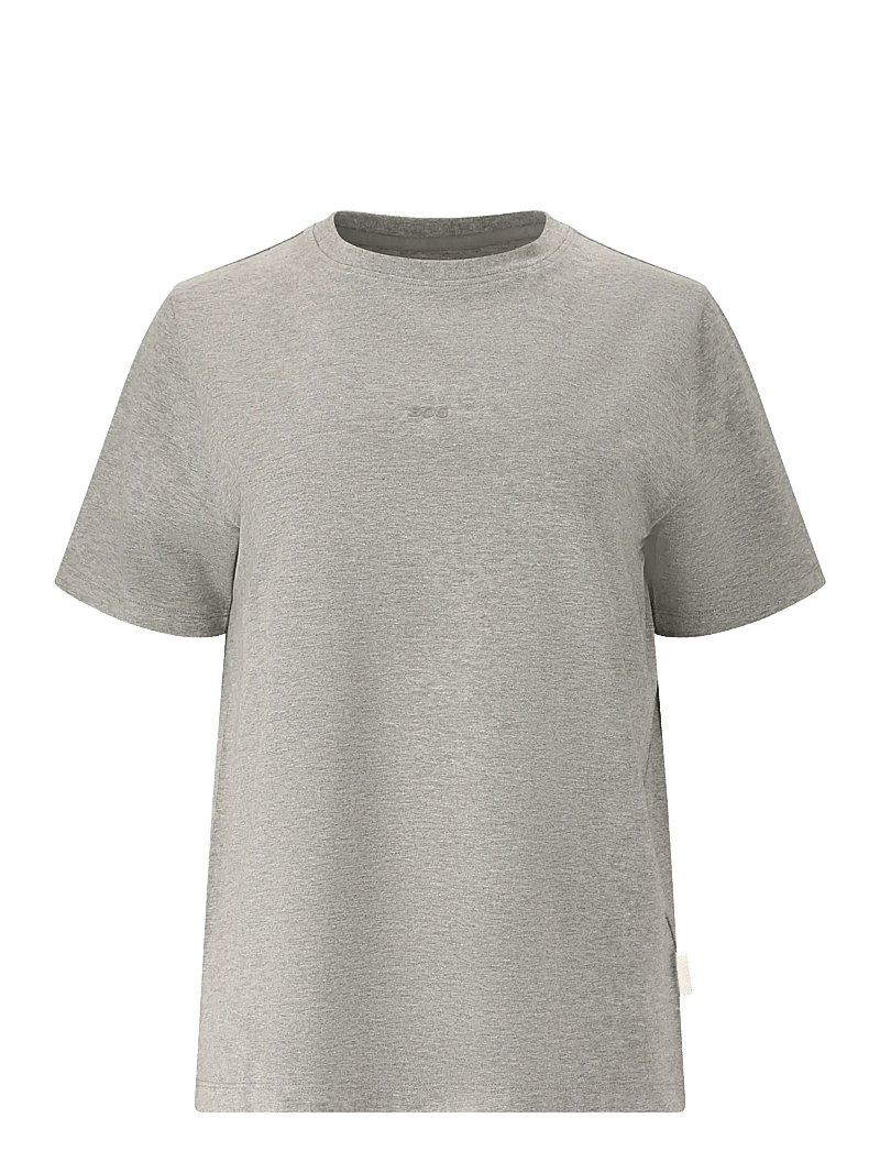 SOS - Sera W SS T-Shirt - t-shirts - mid grey melange - 1
