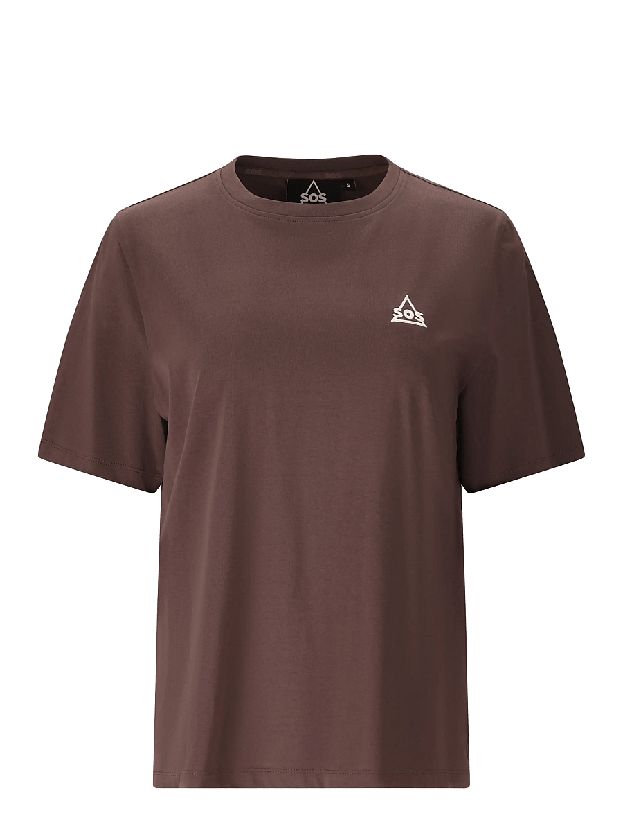 SOS - Sera W SS T-Shirt - t-shirts - shale mud - 1