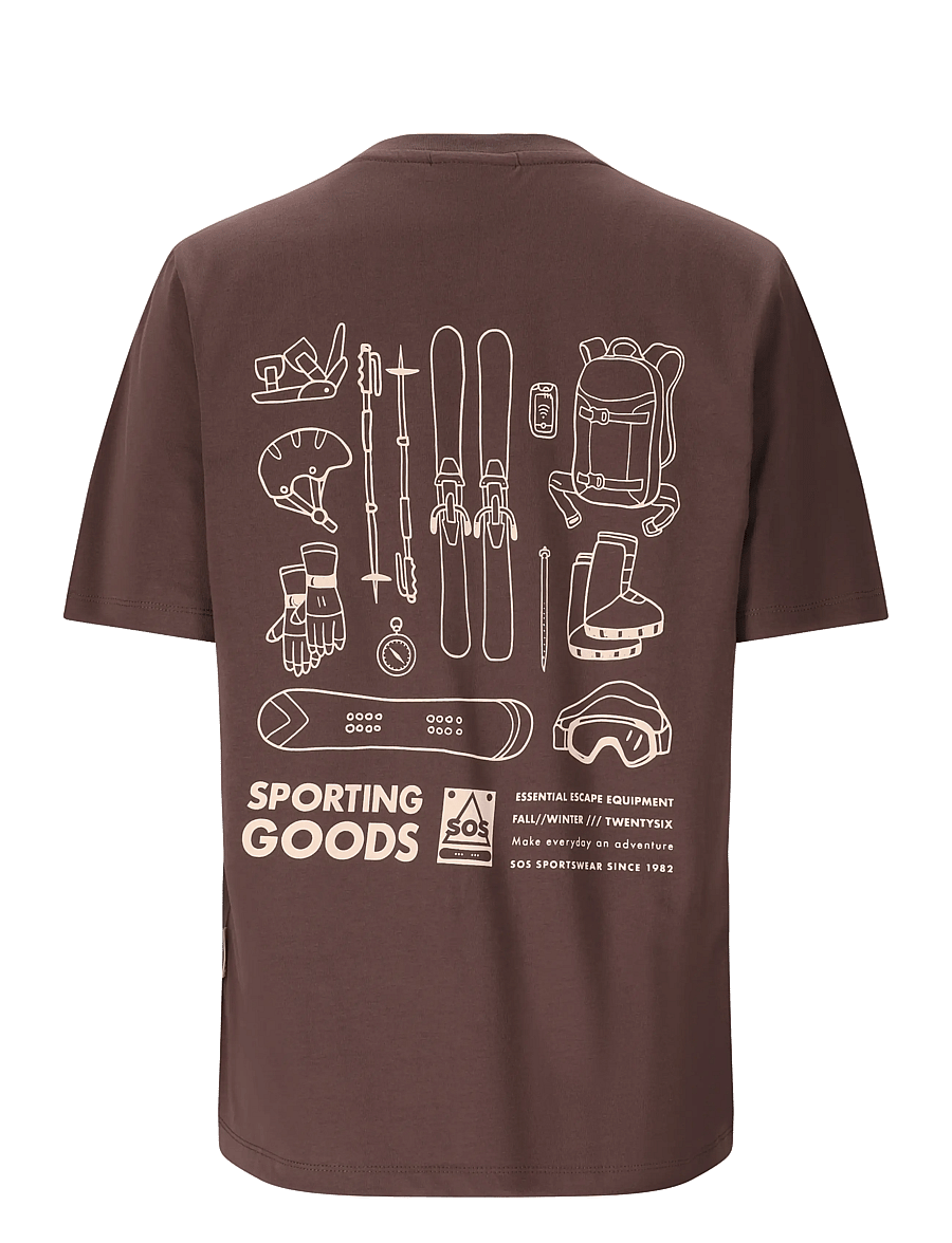 SOS - Sera W SS T-Shirt - t-shirts - shale mud - 2