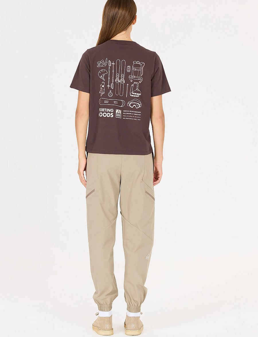 SOS - Sera W SS T-Shirt - t-shirts - shale mud - 5