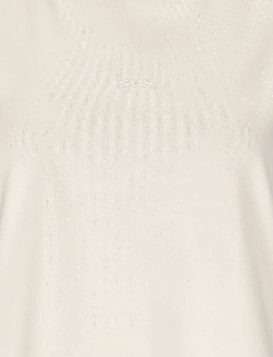 SOS - Sera W SS T-Shirt - alussärgid ja t-särgid - white - 2