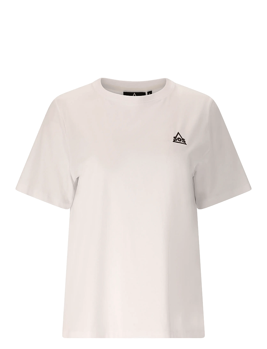 SOS - Sera W SS T-Shirt - t-shirts - white - 1