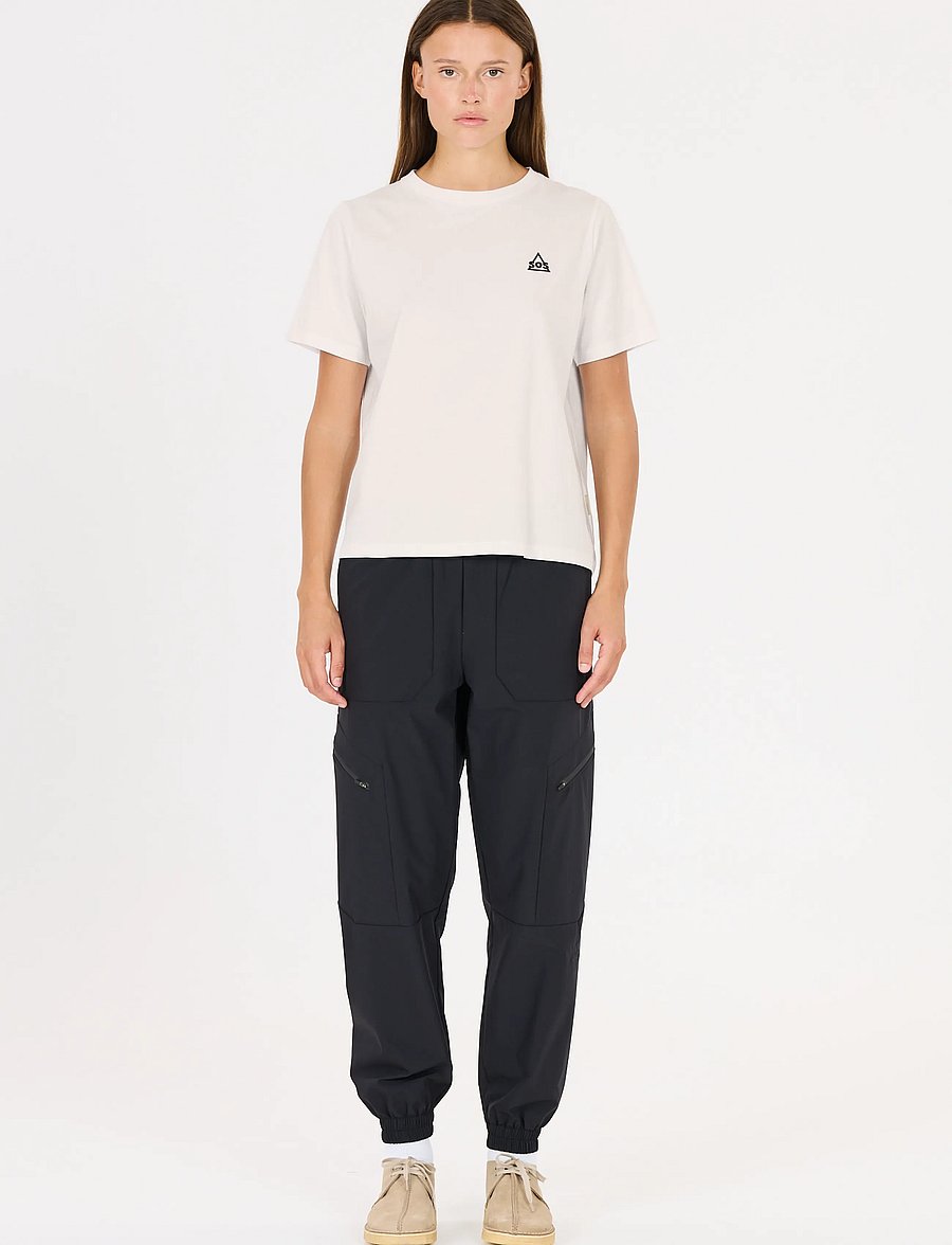 SOS - Sera W SS T-Shirt - t-shirts - white - 4