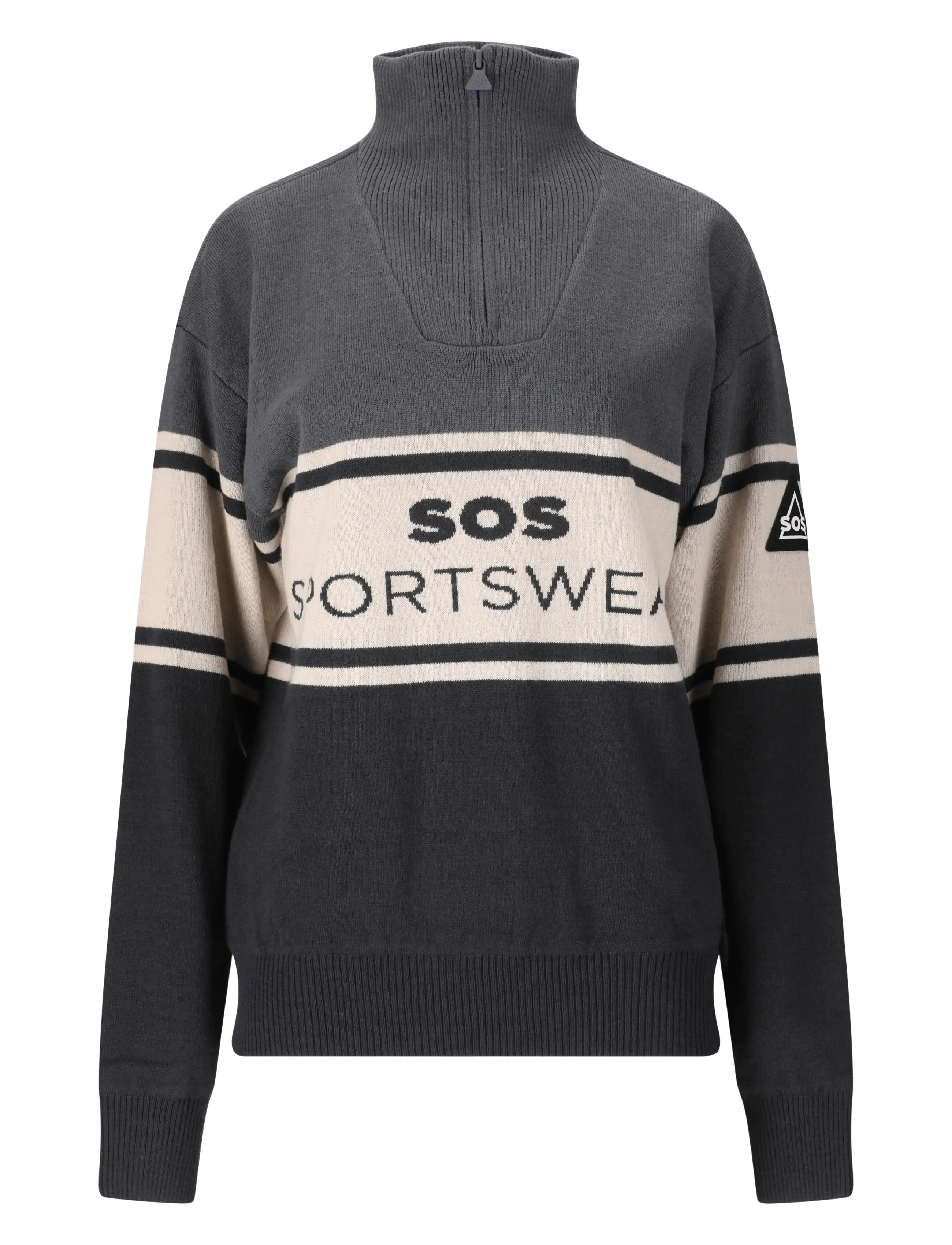 SOS Idre Uni Windstopper Knit - Riided - TURBULENCE / grey