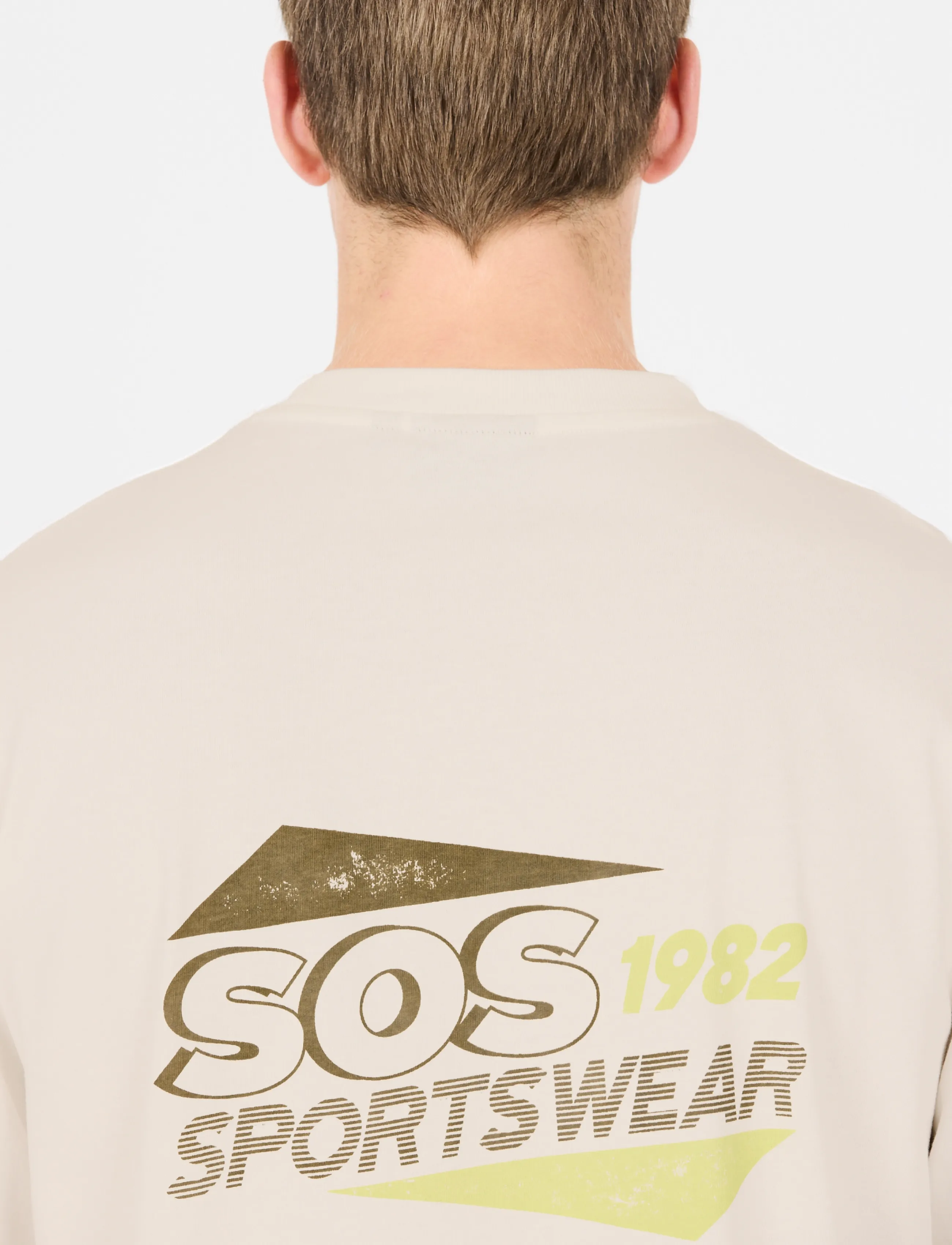 SOS - Liftoff M LS T-Shirt - långärmade tröjor - white alyssum - 3