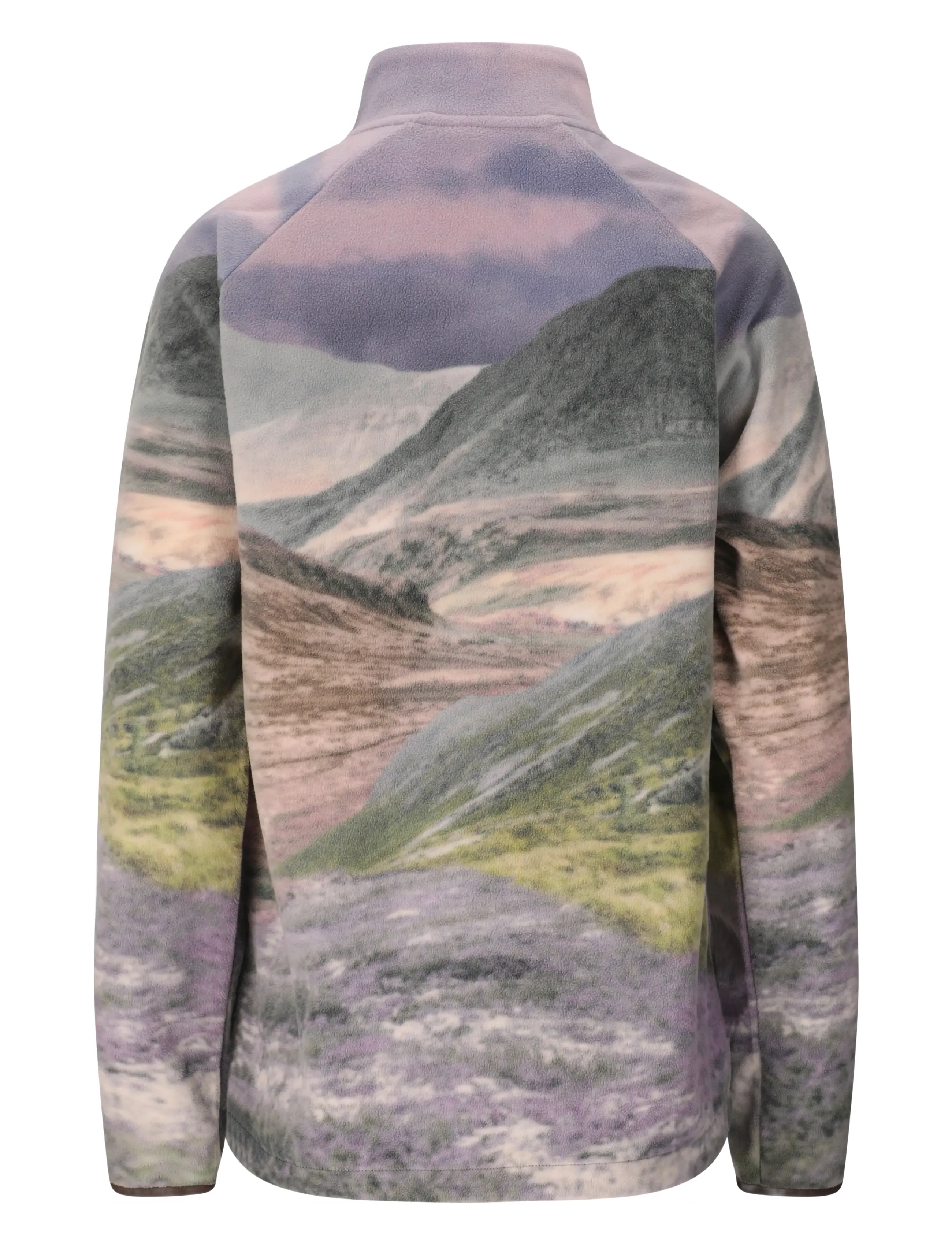 SOS - Exo W Printed Half Zip Fleece - shale mud - 2