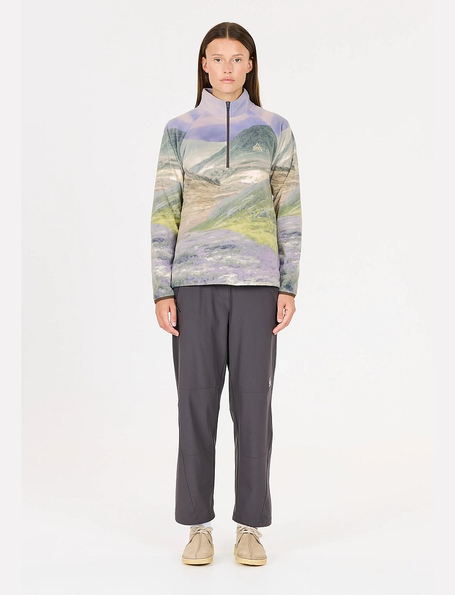 SOS - Exo W Printed Half Zip Fleece - shale mud - 3