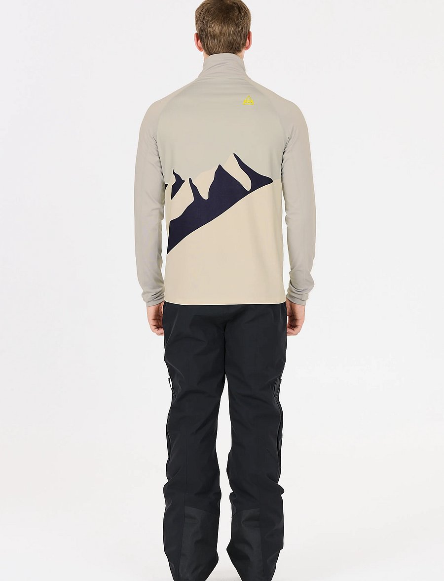 SOS - Stratos M Half Zip Printed Midlayer - harbor mist - 5