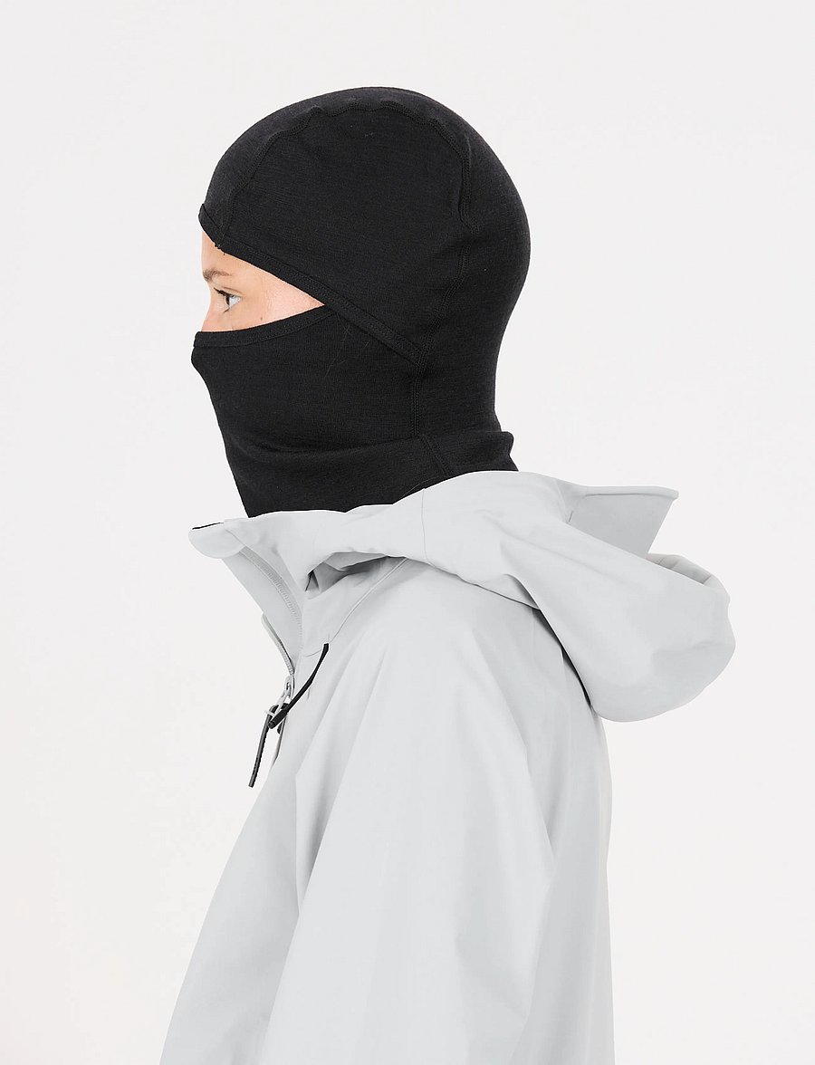 SOS - Polaris Merino Wool Balaclava - balaclava - black - 5