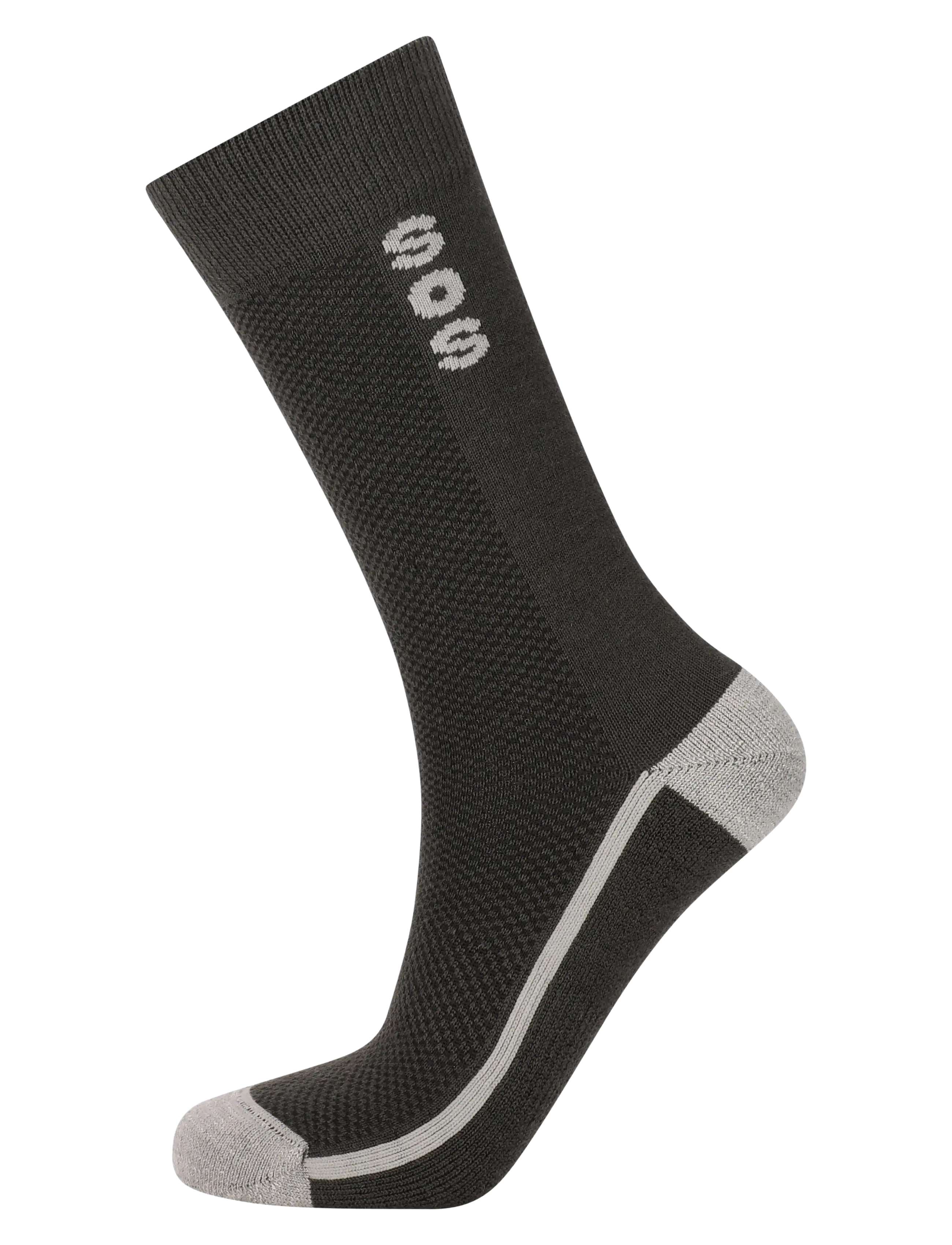 SOS Varuna Socks - Socks - ASPHALT / grey