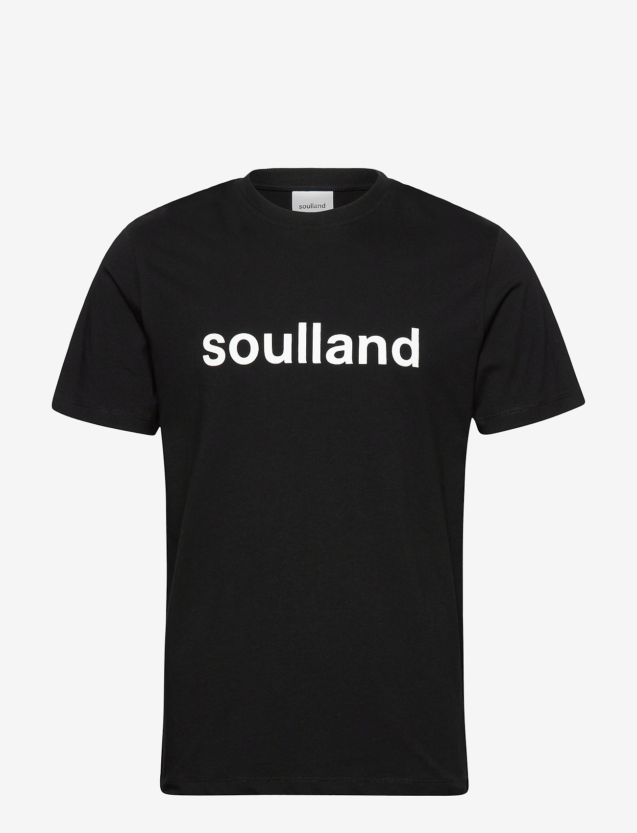 Soulland - Chuck T-shirt - marškinėliai trumpomis rankovėmis - black - 0
