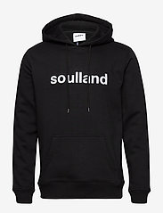 Soulland - Googie hoodie - huvtröjor - black - 0