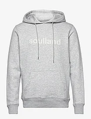 Soulland - Googie hoodie - džemperi ar kapuci - grey melange - 0