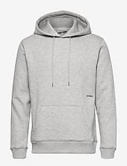 Soulland - Wallance hoodie - džemperi ar kapuci - grey melange - 0