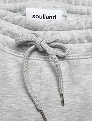 Soulland - Elijah pants - spodnie dresowe - grey melange - 3