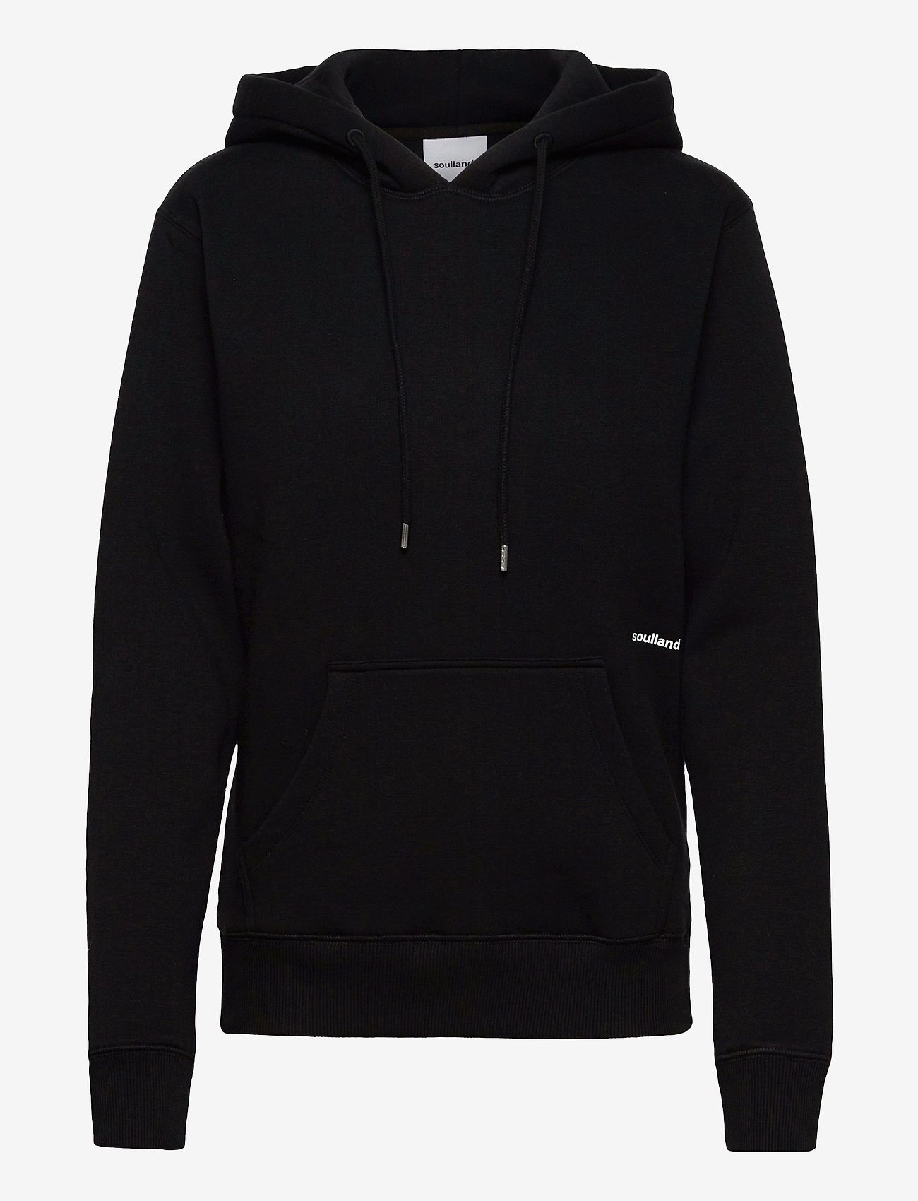 Soulland - Wilme hoodie - kapuutsiga dressipluusid - black - 0