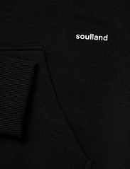 Soulland - Wilme hoodie - collegepaidat & hupparit - black - 3