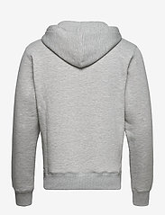 Soulland - Wilme hoodie - kapuutsiga dressipluusid - grey melange - 1