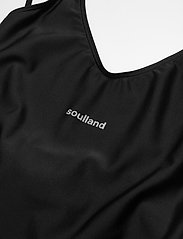 Soulland - Adel swimsuit - baddräkter - black - 4