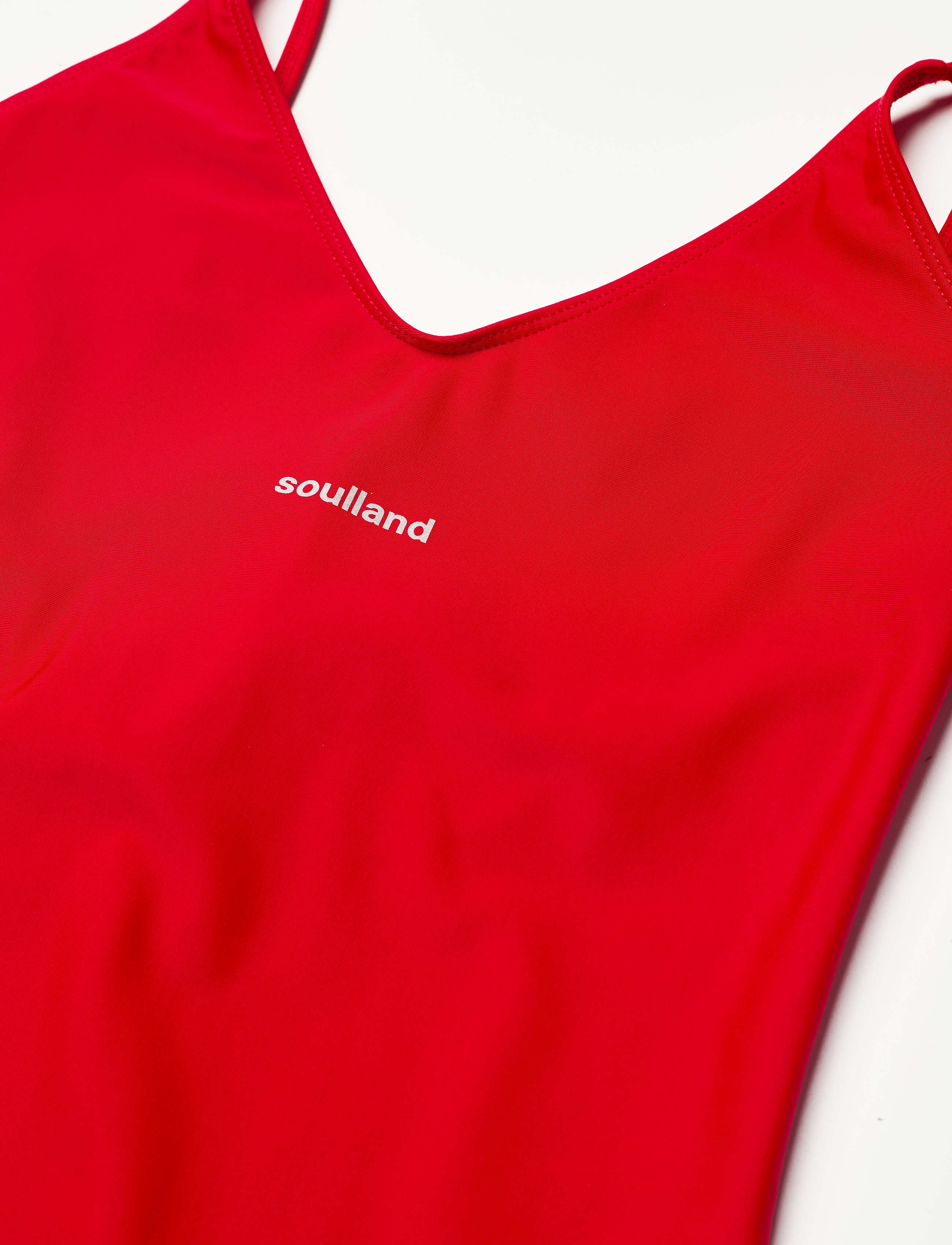 Soulland - Adel swimsuit - badedragter - red - 4