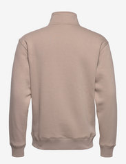 Soulland - Ken Half zip sweatshirt - medvilniniai megztiniai - beige - 1