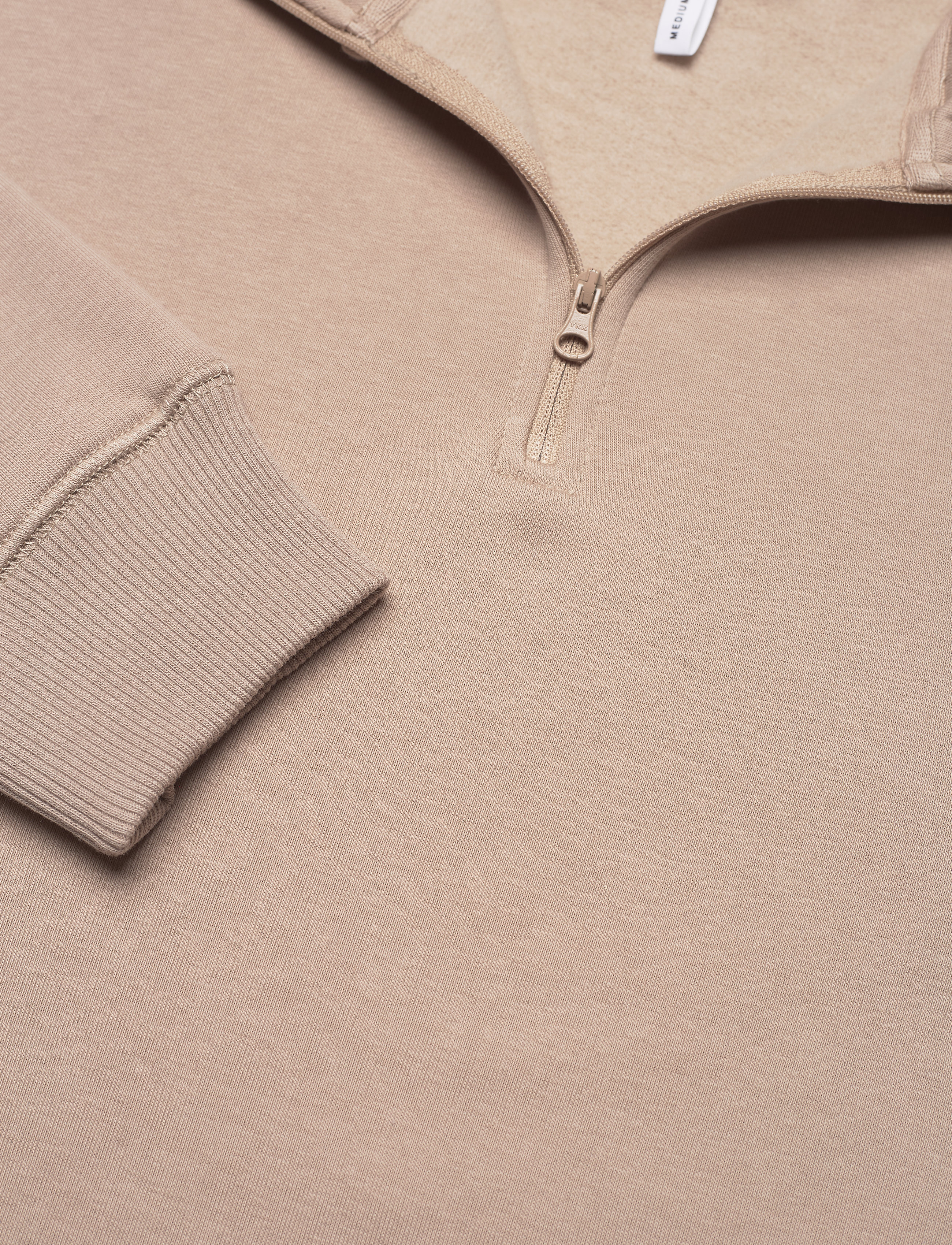 Soulland - Ken Half zip sweatshirt - beige - 2