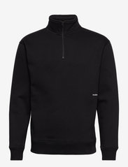 Ken Half zip sweatshirt - BLACK