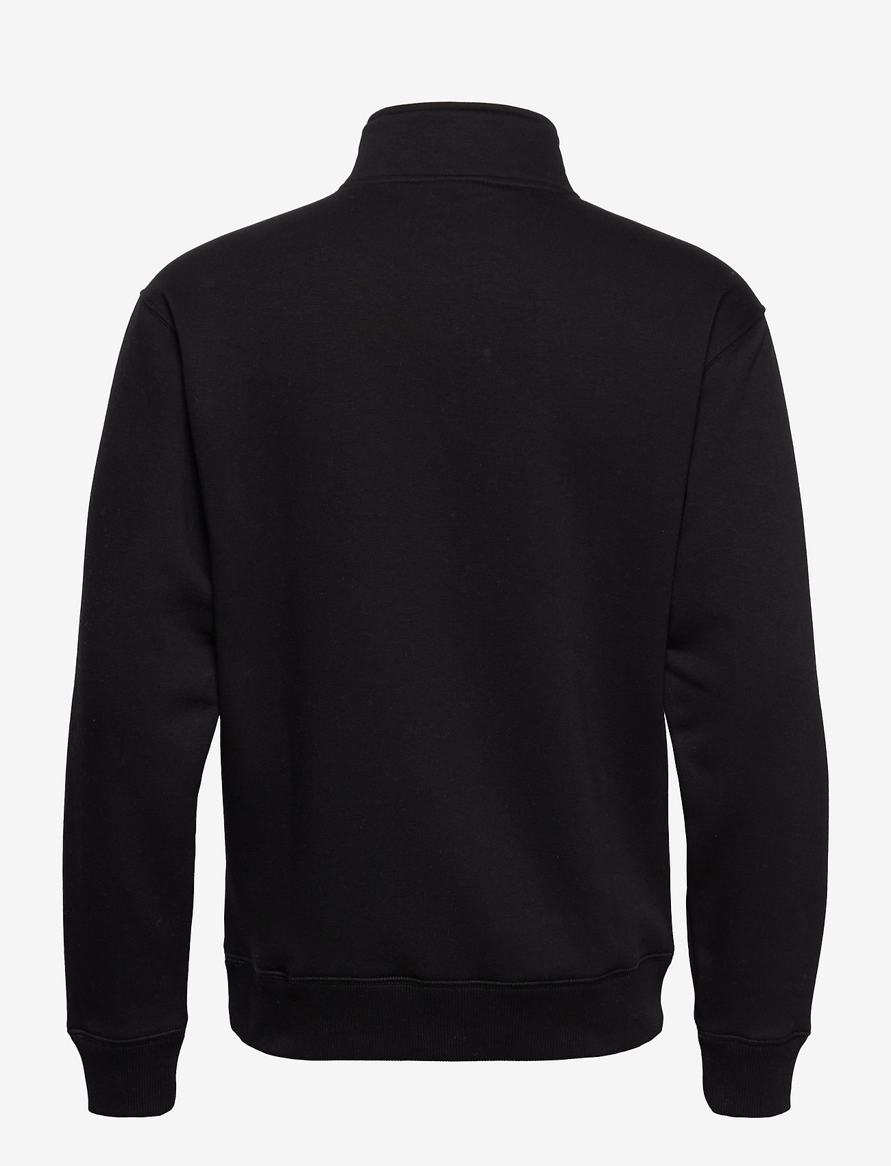 Soulland - Ken Half zip sweatshirt - hættetrøjer - black - 1