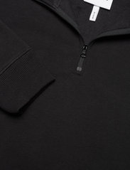 Soulland - Ken Half zip sweatshirt - hættetrøjer - black - 2