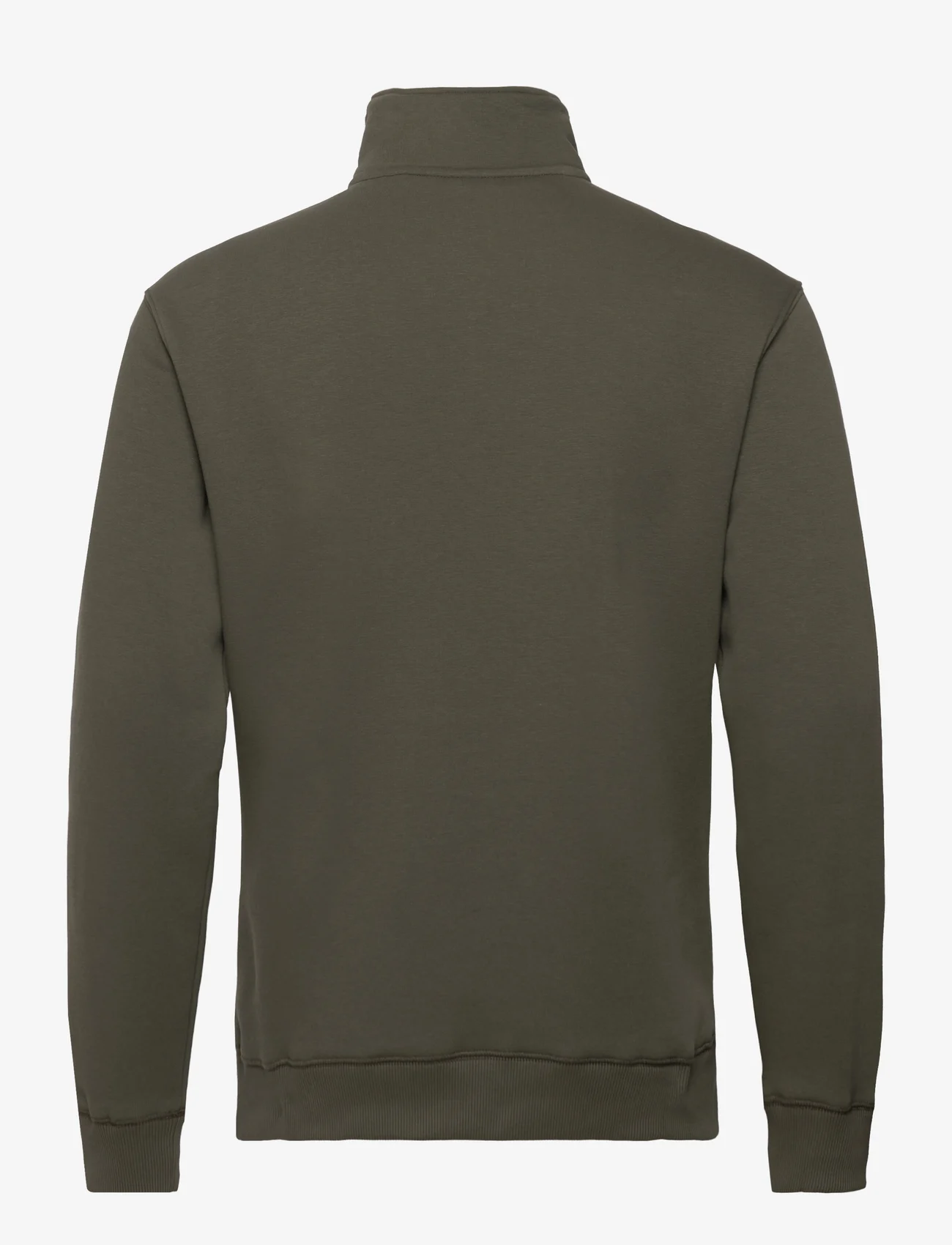 Soulland - Ken half zip sweatshirt - kapuutsiga dressipluusid - green - 1