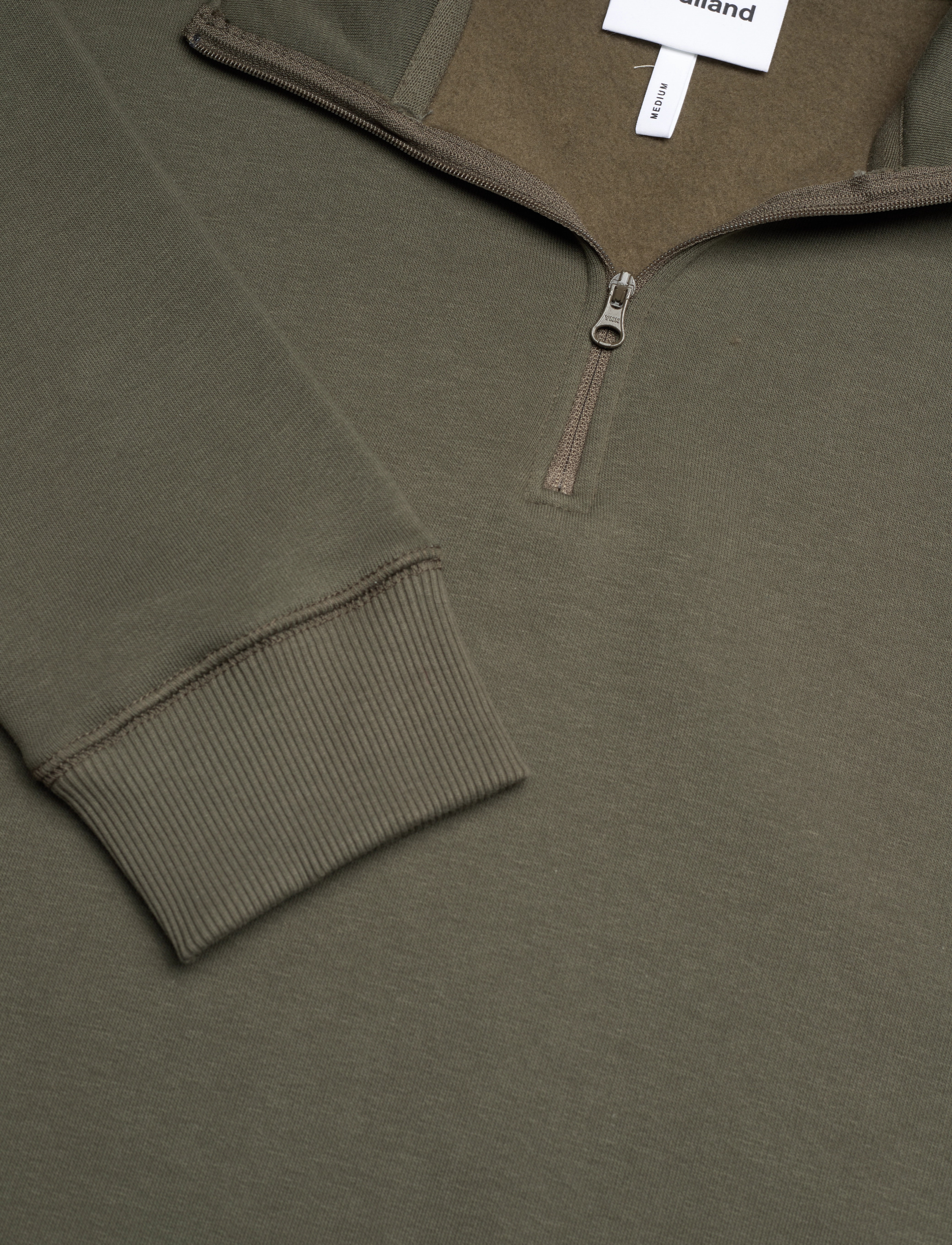 Soulland - Ken half zip sweatshirt - green - 2