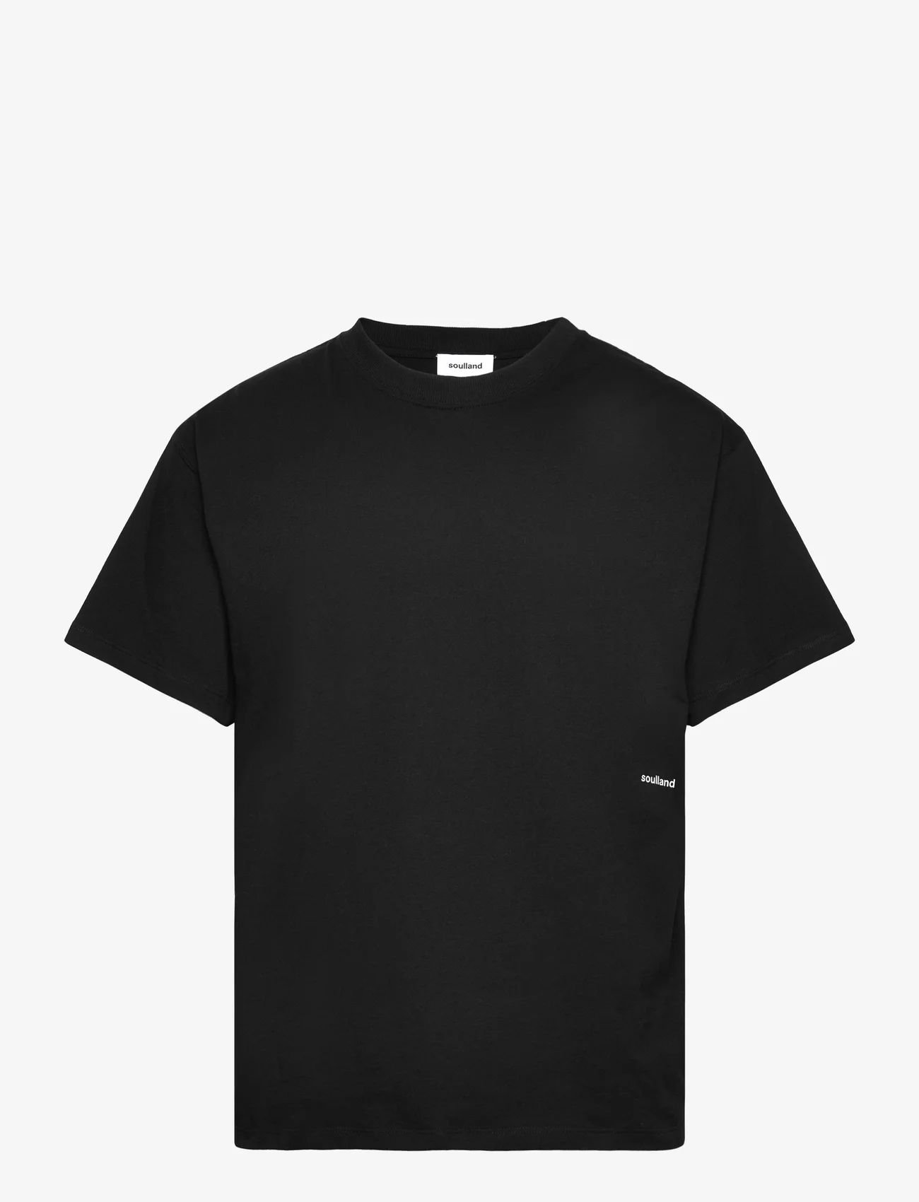 Soulland - ASH T-shirt - lyhythihaiset - black - 0