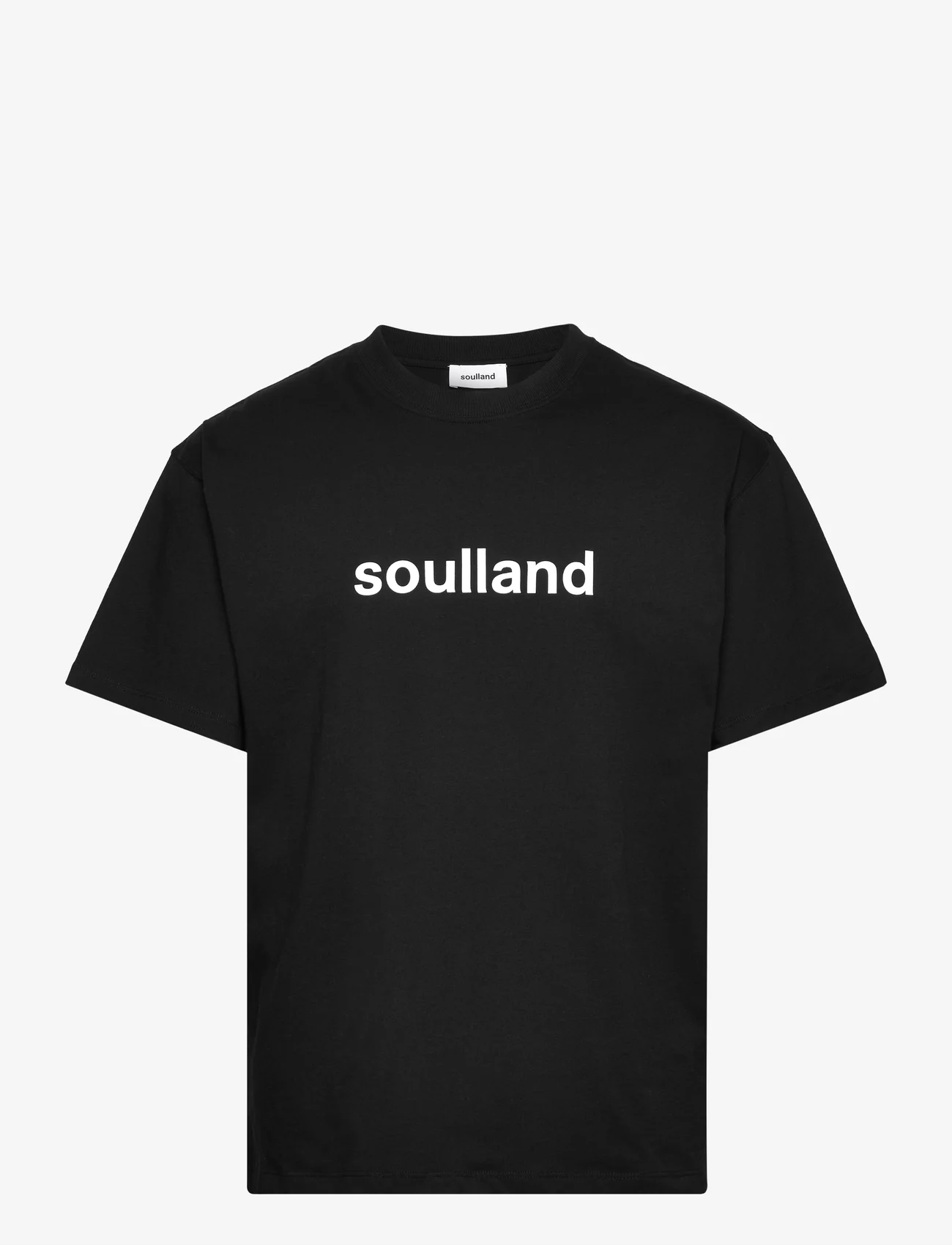 Soulland - OCEAN T-shirt - lühikeste varrukatega t-särgid - black - 0