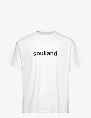 Soulland - OCEAN T-shirt - lühikeste varrukatega t-särgid - white - 0