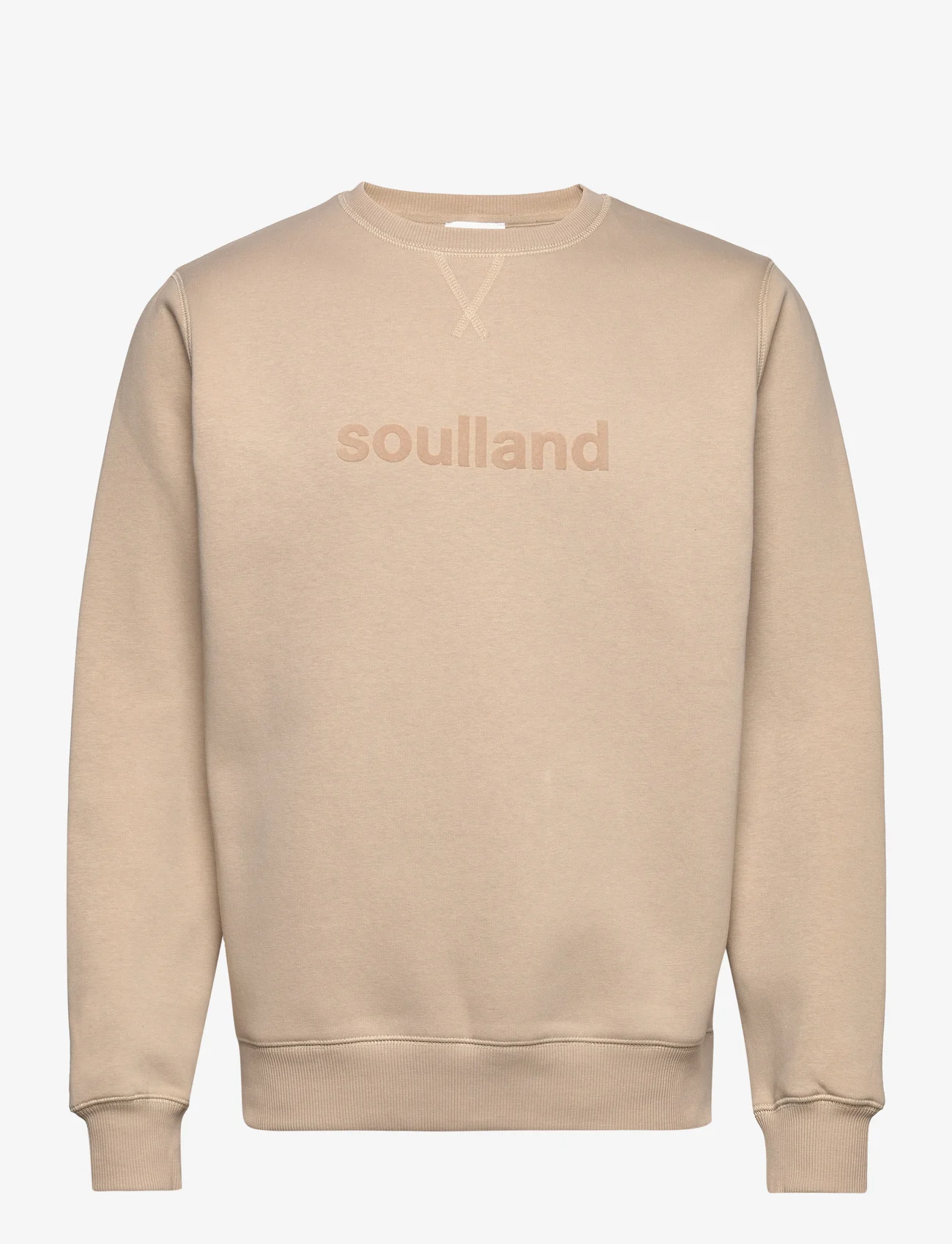 Soulland - Bay Sweatshirt - bluzy z kapturem - beige - 0