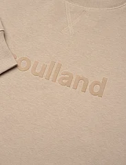 Soulland - Bay Sweatshirt - huvtröjor - beige - 2