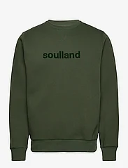 Soulland - Bay Sweatshirt - kapuutsiga dressipluusid - green - 0