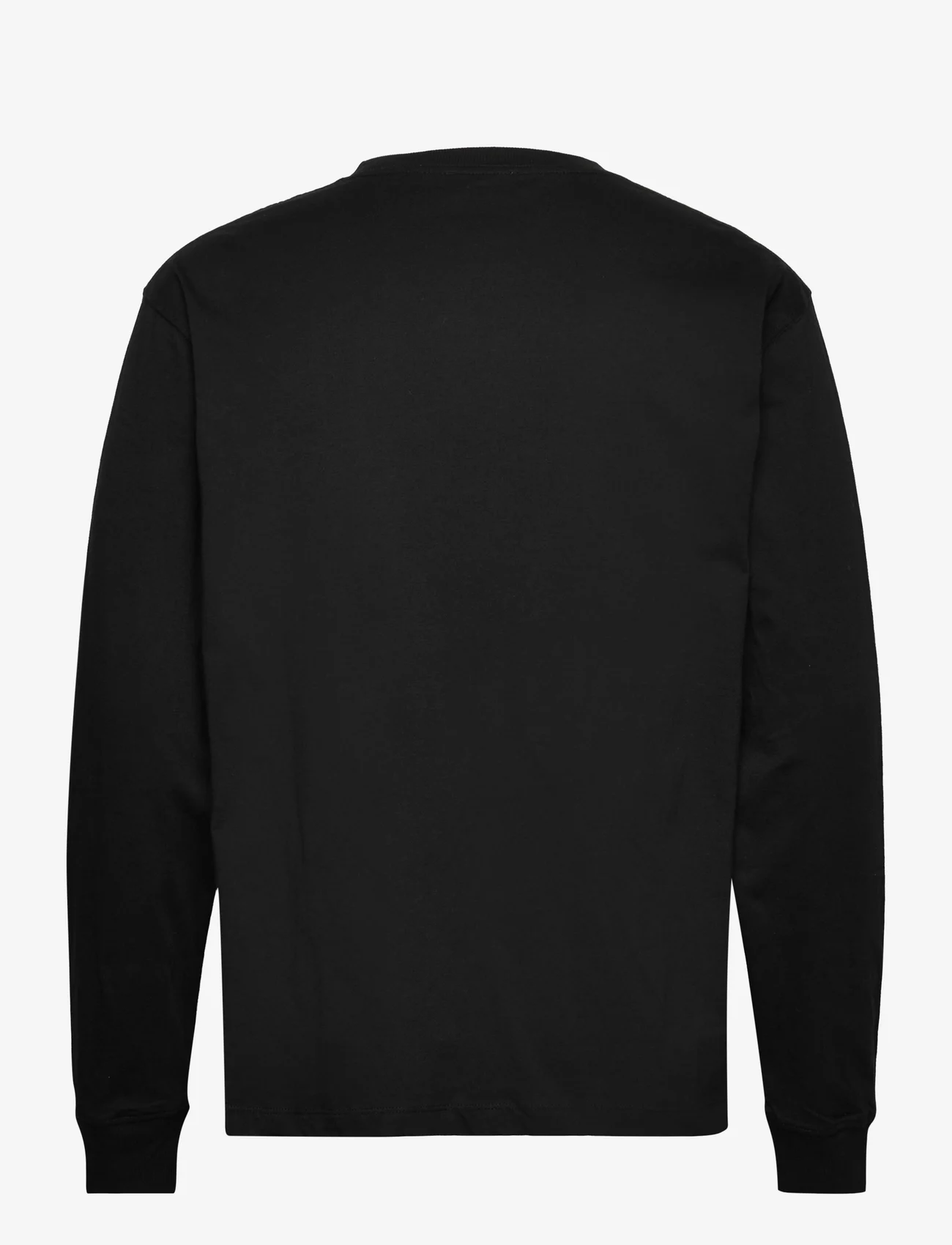 Soulland - Dima Long Sleeve T-shirt - kapuutsiga dressipluusid - black - 1